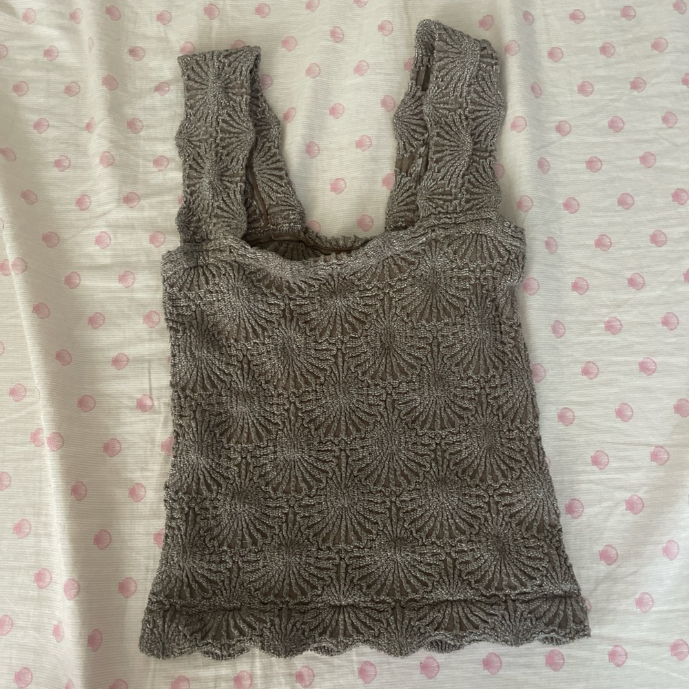 Free People Love Letter Tank Top